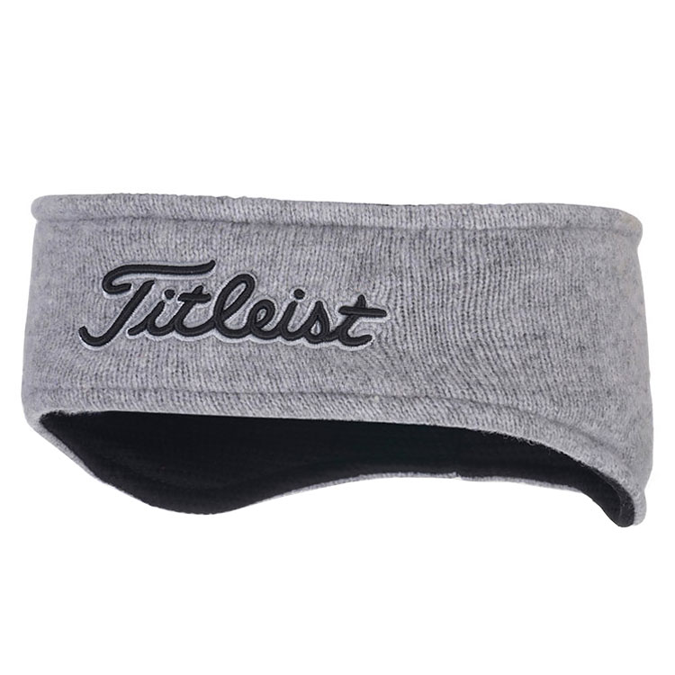 Titleist Merino Performance Golf Headband Grey / Black