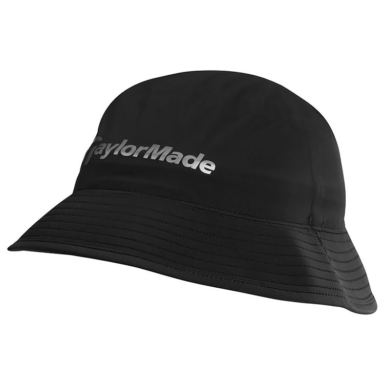 TaylorMade Storm Waterproof Golf Bucket Hat Black