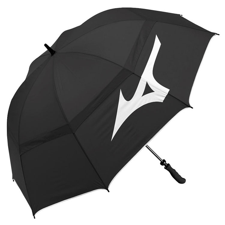 Mizuno Tour Twin Canopy Golf Umbrella Black