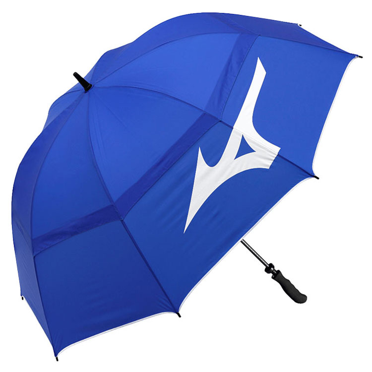 Mizuno Tour Twin Canopy Golf Umbrella Staff Blue