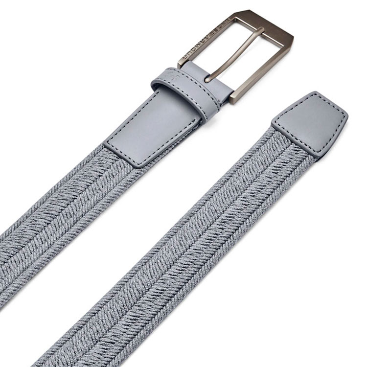 Under Armour Braided Stretch Golf Belt Steel