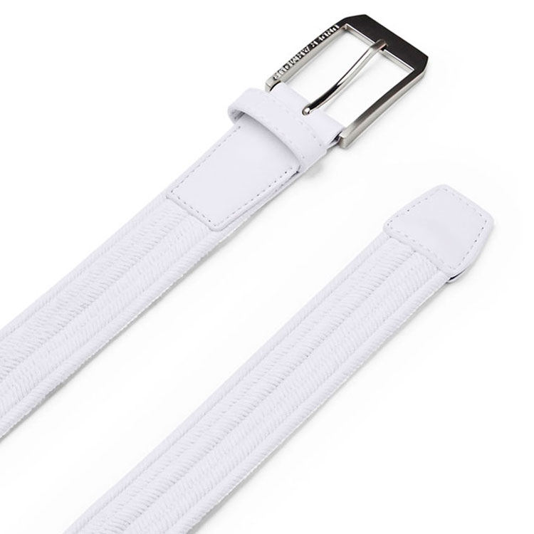 Under Armour Braided Stretch Golf Belt White