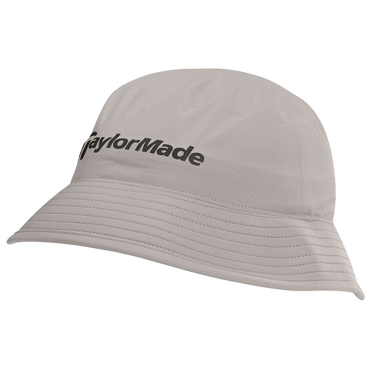 TaylorMade Storm Waterproof Golf Bucket Hat Grey