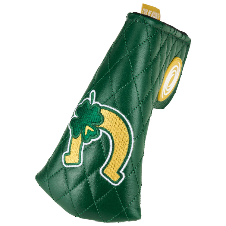 Odyssey Lucky Blade Putter Headcover Green / Gold