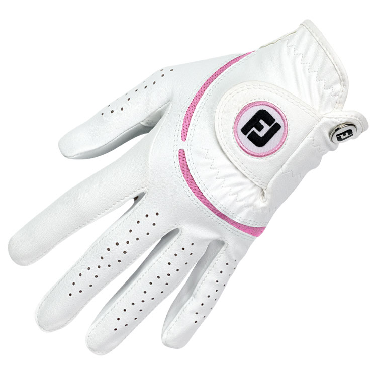 FootJoy Ladies WeatherSof Golf Glove White  /  Right Handed Golfer