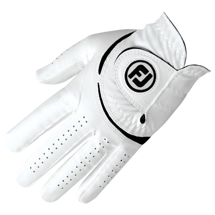 FootJoy WeatherSof Golf Glove (3 Pack) White  /  Right Handed Golfer