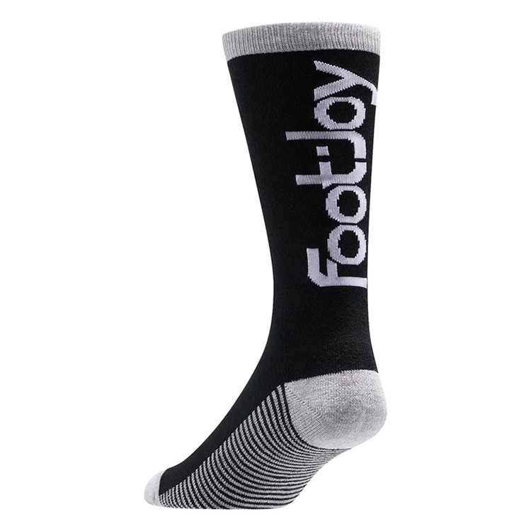 FootJoy Heritage Mens Crew Golf Socks Black / White / Grey
