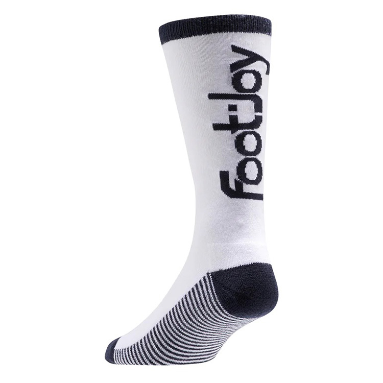 FootJoy Heritage Mens Crew Golf Socks White / Navy