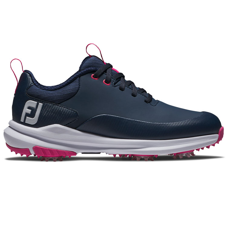 FootJoy Ladies Tour Rival Golf Shoes Navy / White / Pink