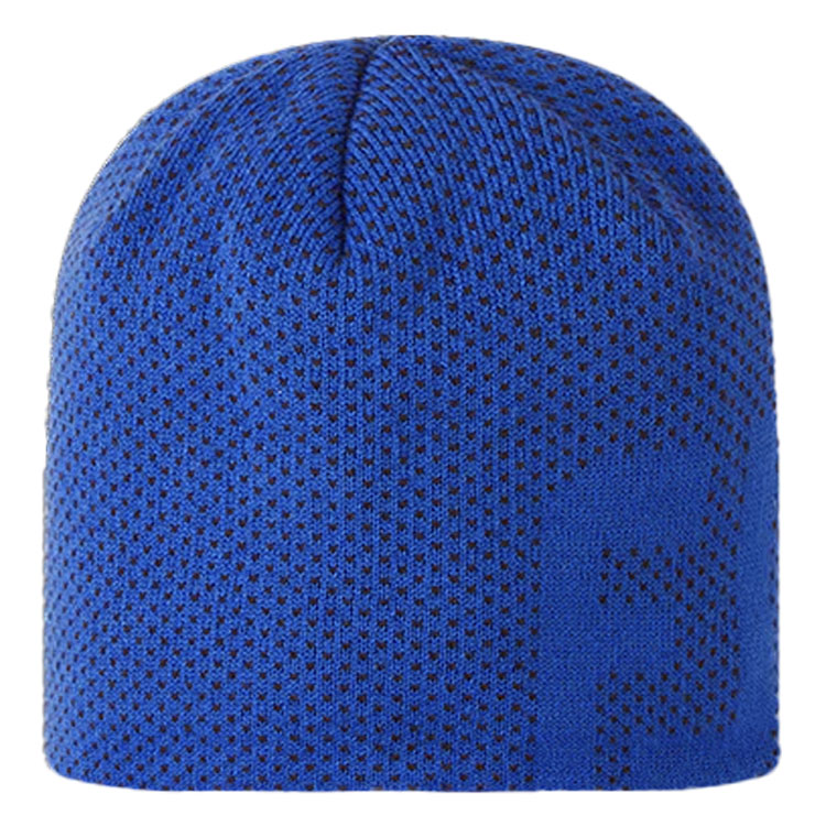 FootJoy FJ Dot Jacquard Golf Beanie Blue / Navy