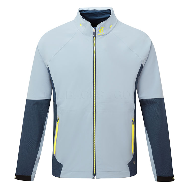 FootJoy HydroTour Waterproof Golf Jacket Slate / Navy / Primrose