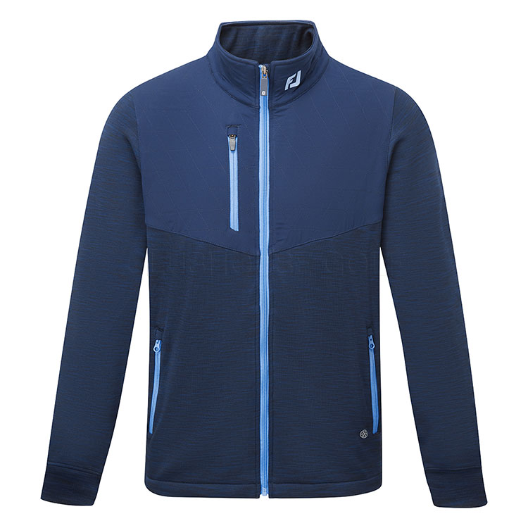 FootJoy ThermoSeries Hybrid Golf Wind Jacket Navy