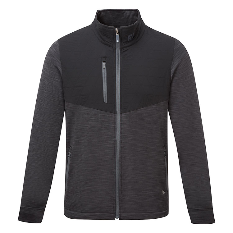 FootJoy ThermoSeries Hybrid Golf Wind Jacket Black