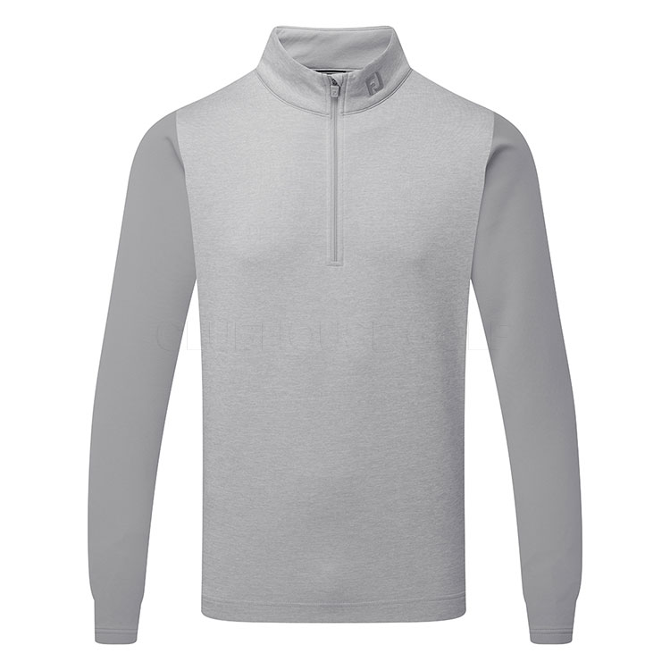 FootJoy Tonal Heather Chill-Out 1/4 Zip Golf Pullover Grey