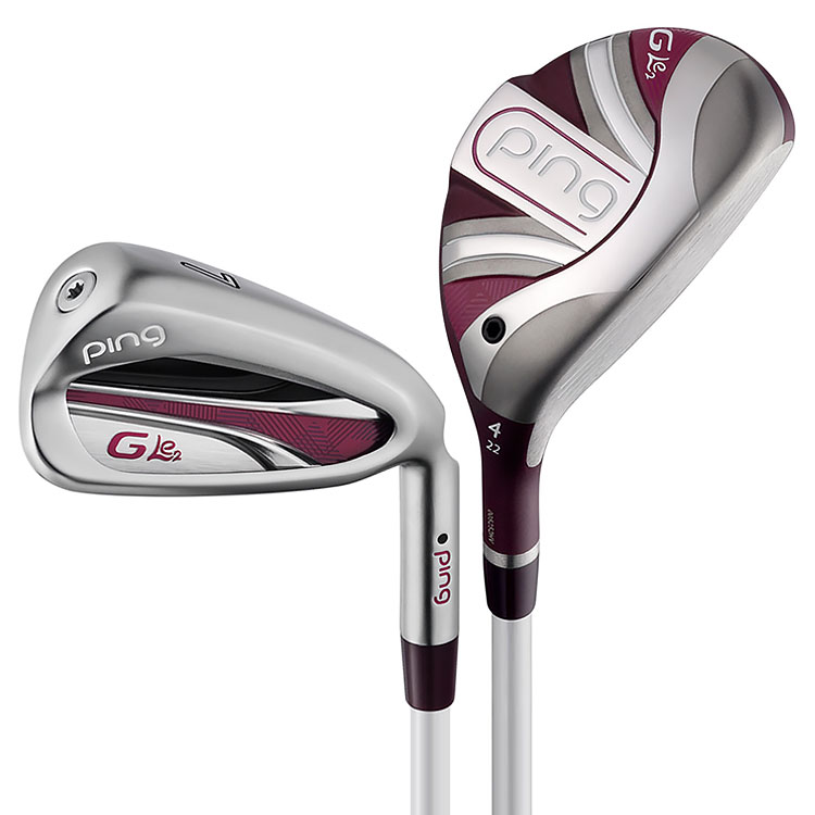 Ping Ladies G Le2 Golf Combo Irons (Custom Fit) Ladies  /  Right Handed  /  Graphite