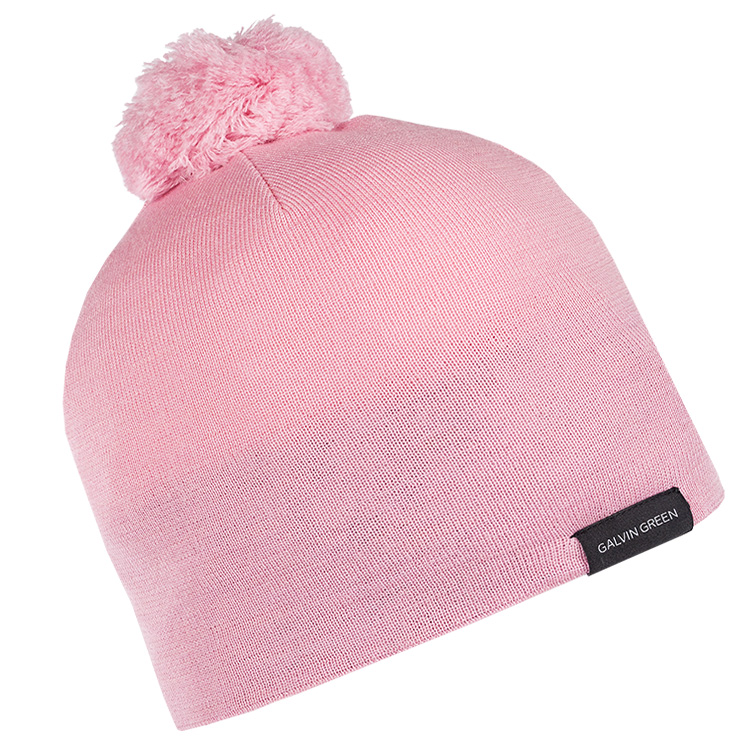 Galvin Green Lemmy Interface-1 Bobble Golf Beanie Light Pink