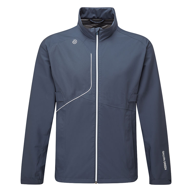 Galvin Green Ames Waterproof Golf Jacket Navy / White