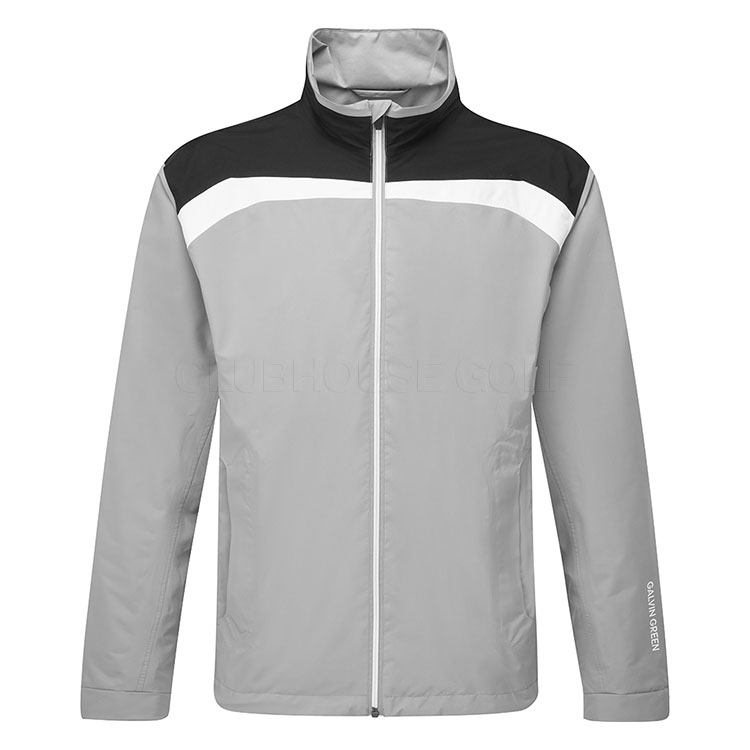 Galvin Green Anton Waterproof Golf Jacket Sharkskin / Black