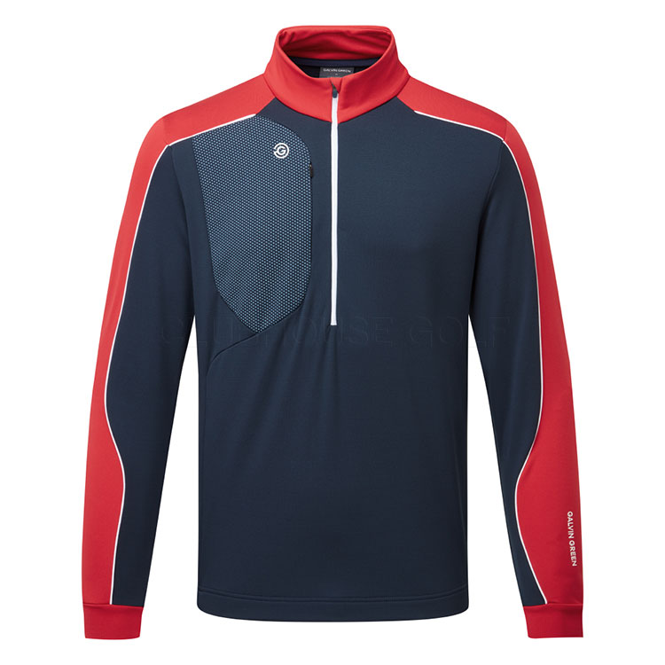 Galvin Green Dave Insula Golf Pullover Navy / Red