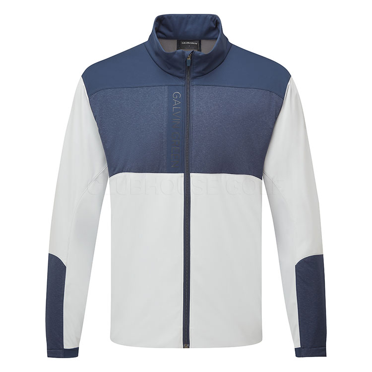 Galvin Green Layton Interface-1 Golf Wind Jacket Cool Grey / Navy