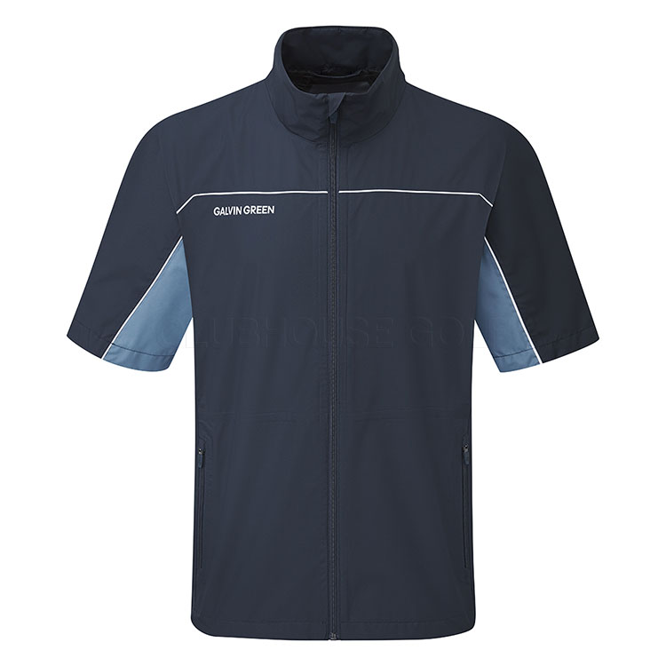 Galvin Green Air Waterproof Golf Jacket White / Navy / Red