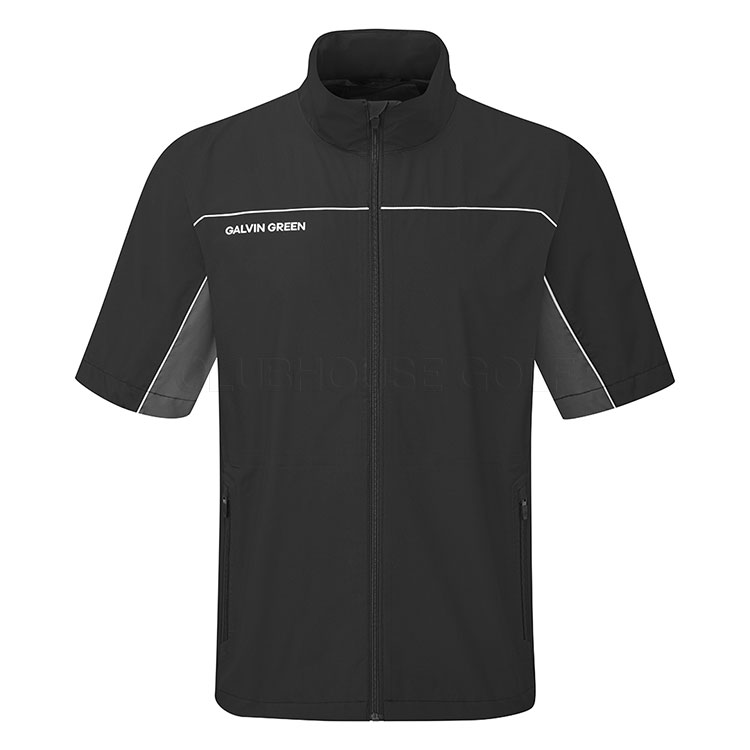 Galvin Green Air Waterproof Golf Jacket Black / Forged Iron