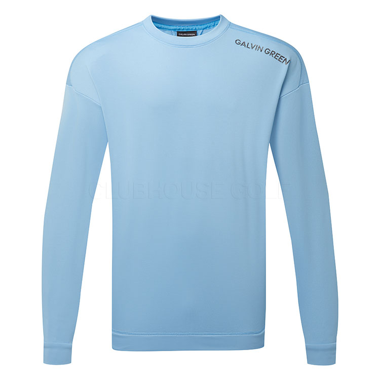Galvin Green Concept Dante Insula Crew Neck Golf Pullover Alaskan Blue