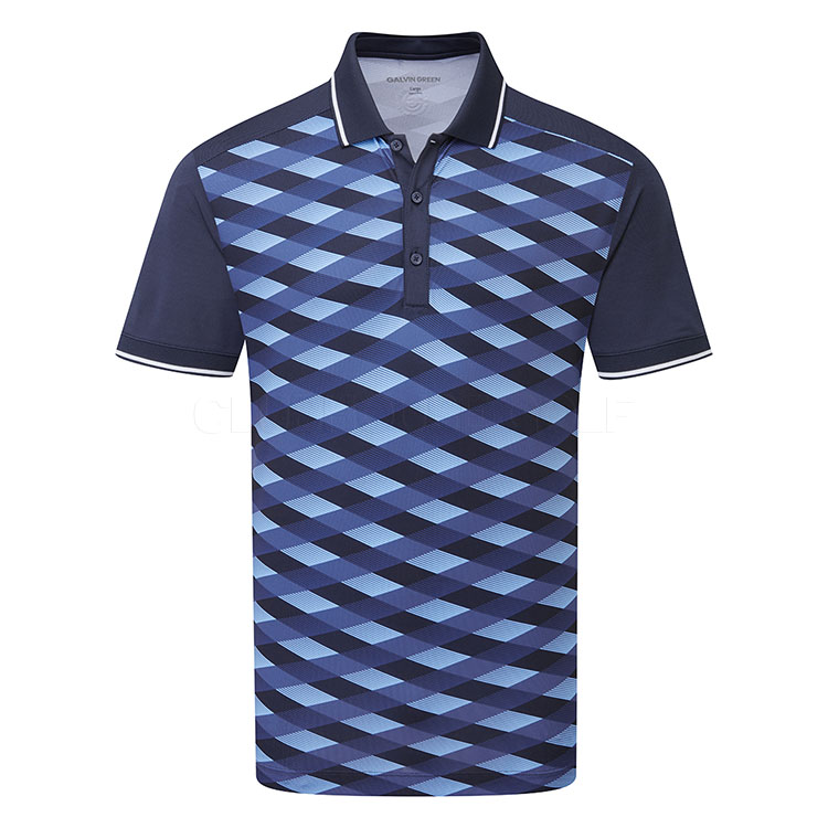 Galvin Green Marlon Golf Polo Shirt Navy / Moonlight Blue
