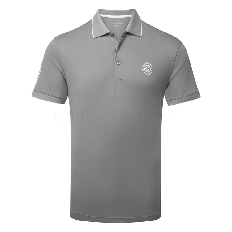 Galvin Green Marty Golf Polo Shirt Sharkskin