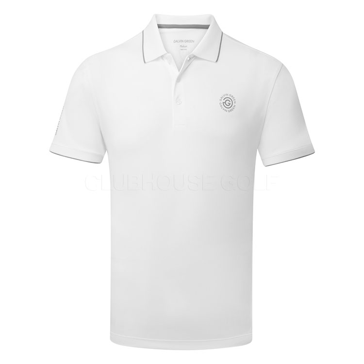 Galvin Green Marty Golf Polo Shirt White