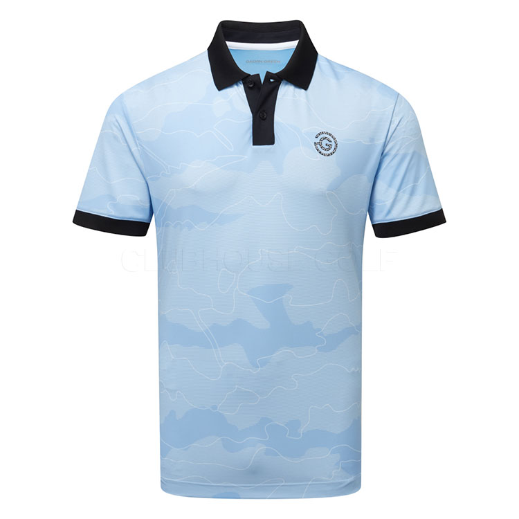 Galvin Green Concept Monroe Golf Polo Shirt Alaskan Blue