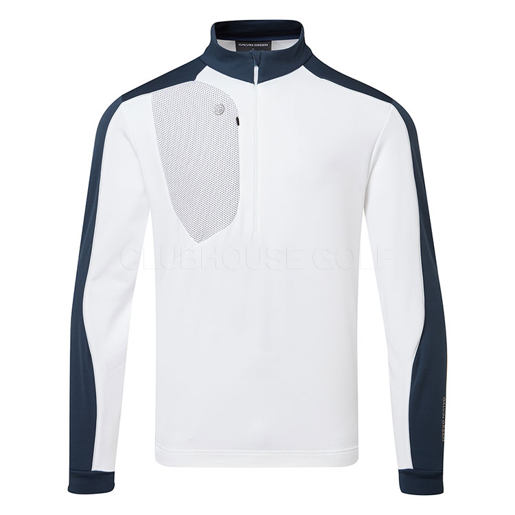 Galvin Green Dave Insula Golf Pullover White / Navy