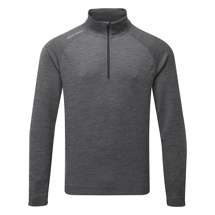 Galvin Green Dion Insula Golf Pullover Black Melange