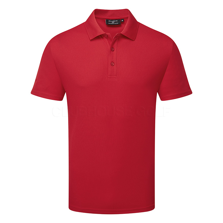 Glenmuir Deacon Golf Polo Shirt Garnet
