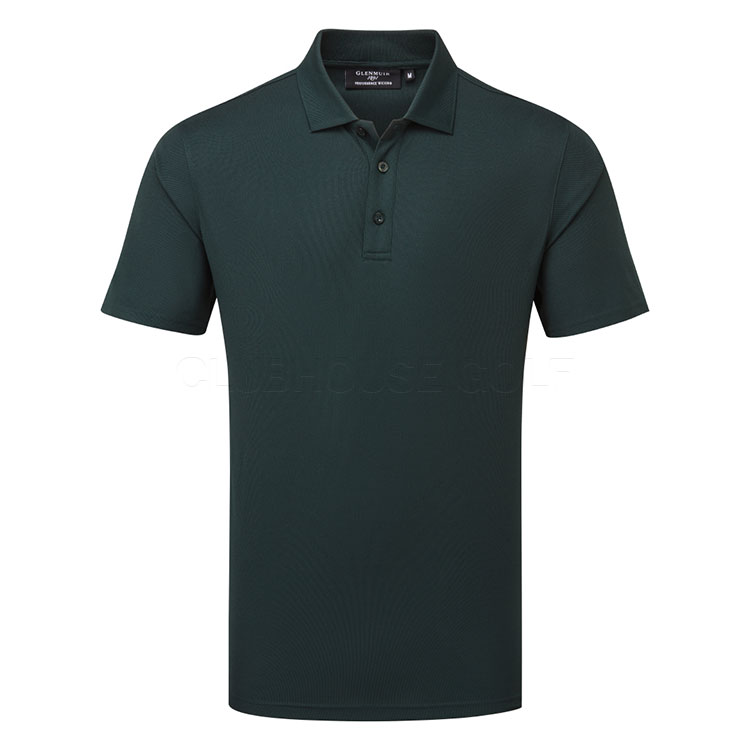 Glenmuir Deacon Golf Polo Shirt Tartan Green