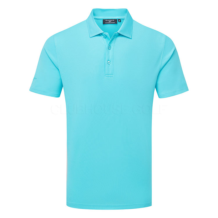 Glenmuir Deacon Golf Polo Shirt Aqua