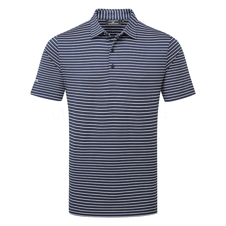 Glenmuir Muirhead Golf Polo Shirt Navy / White