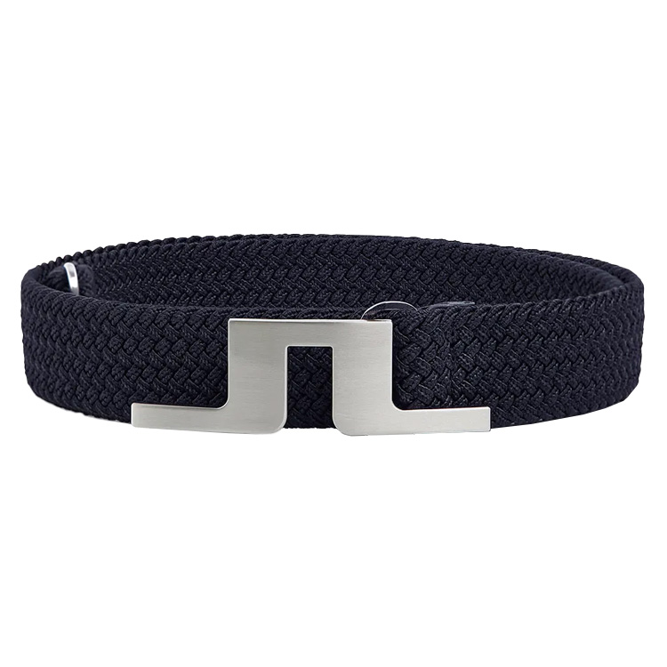 J.Lindeberg Berry Braided Golf Belt JL Navy