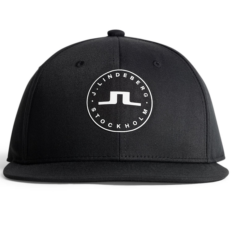 J.Lindeberg Drive Golf Cap Black / White