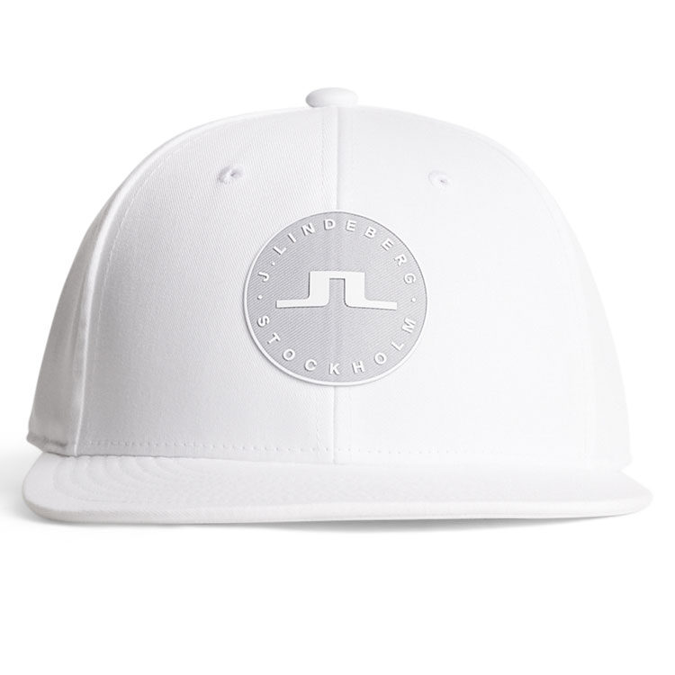 J.Lindeberg Drive Golf Cap White / High Rise