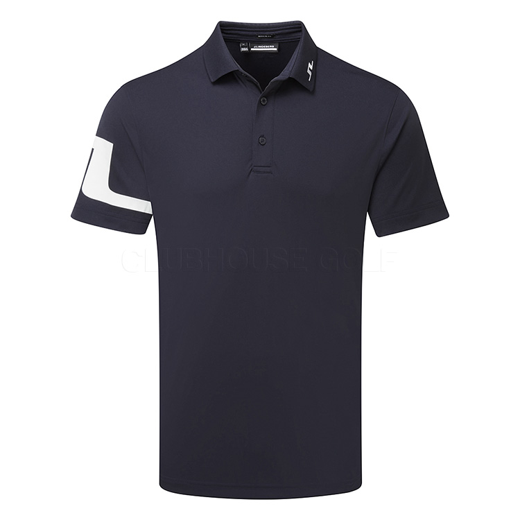 J.Lindeberg Heath Golf Polo Shirt JL Navy