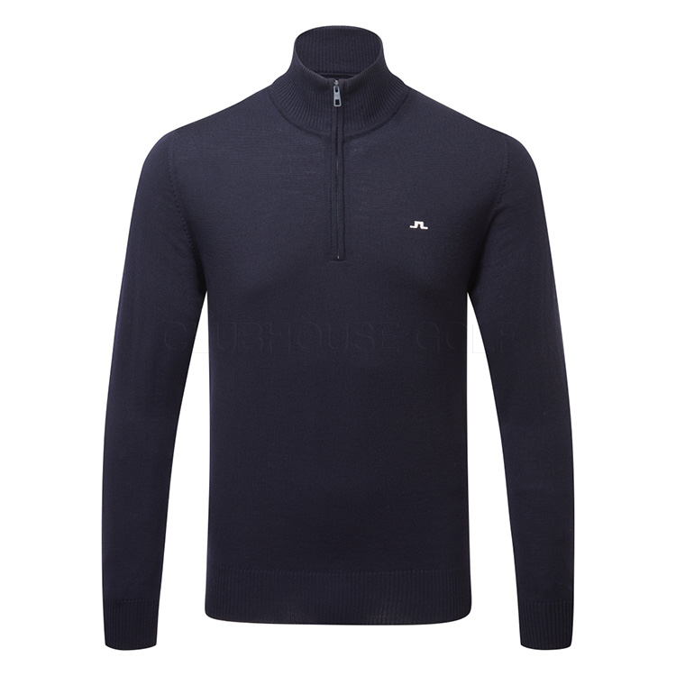 J.Lindeberg Kian 1/4 Zip Golf Sweater Navy