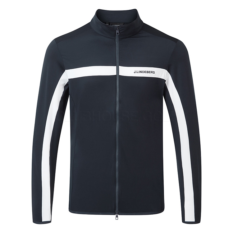 J.Lindeberg Jarvis Full Zip Golf Jacket Navy / White