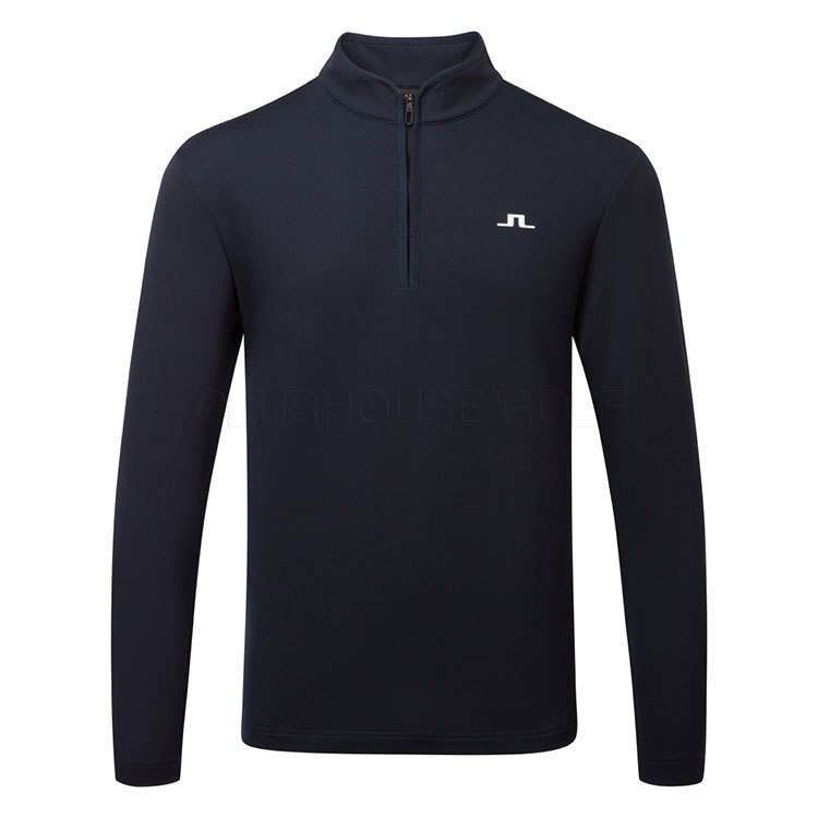 J.Lindeberg Clide 1/4 Zip Golf Sweater JL Navy / White