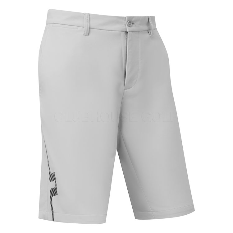 J.Lindeberg Heath Golf Shorts Light Grey Melange / Black