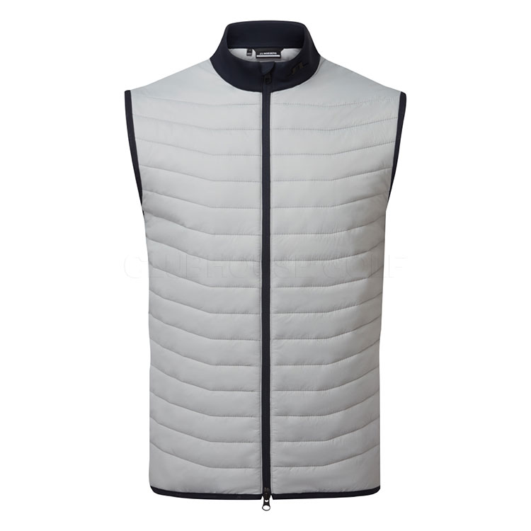 J.Lindeberg Holden Quilt Hybrid Golf Wind Vest High Rise
