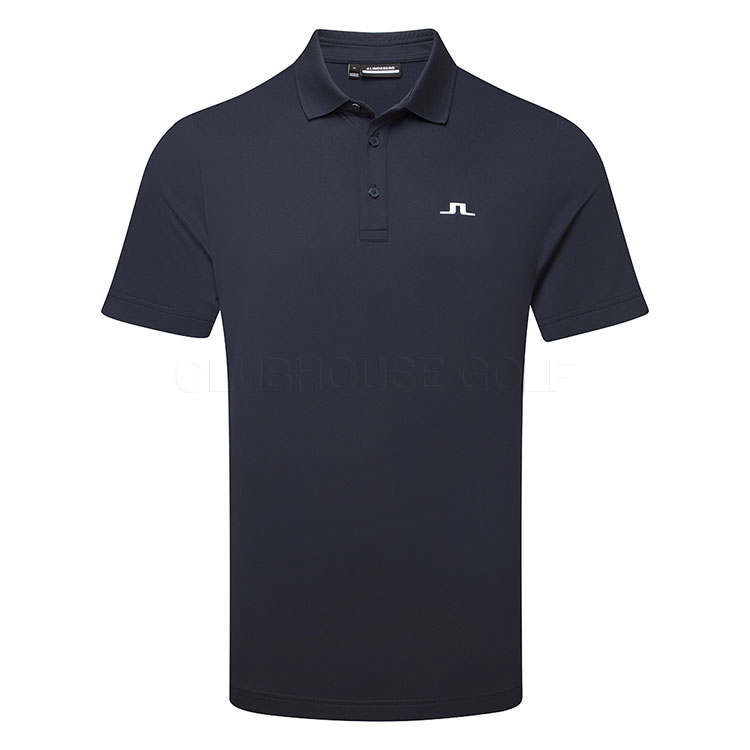 J.Lindeberg Bridge Golf Polo Shirt JL Navy / White