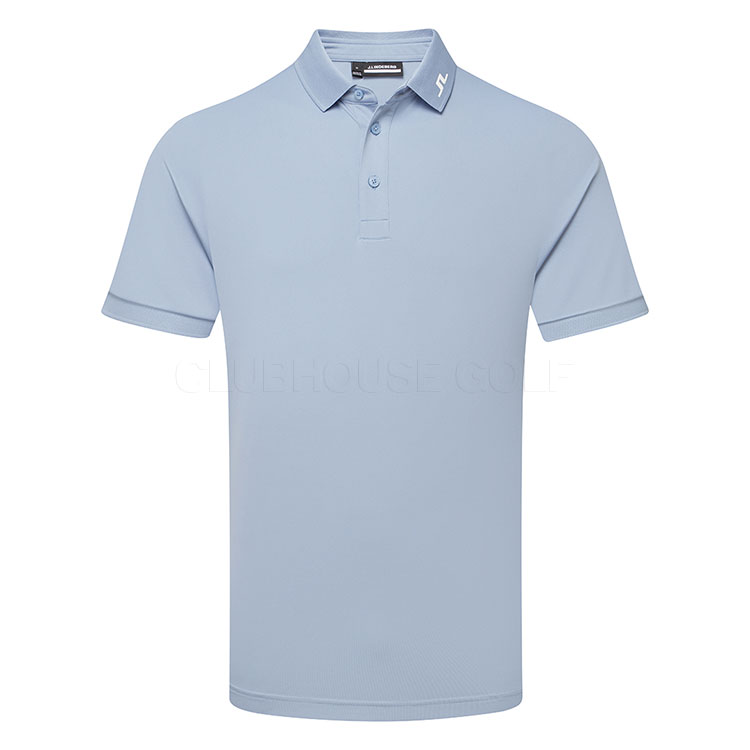 J.Lindeberg KV Golf Polo Shirt Rain Washed / White