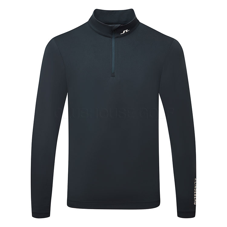 J.Lindeberg Tour Tech 1/4 Zip Golf Sweater JL Navy / White
