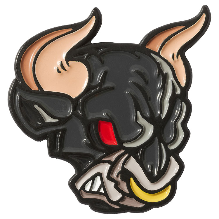 Luna Links Bull Ball Marker Grey